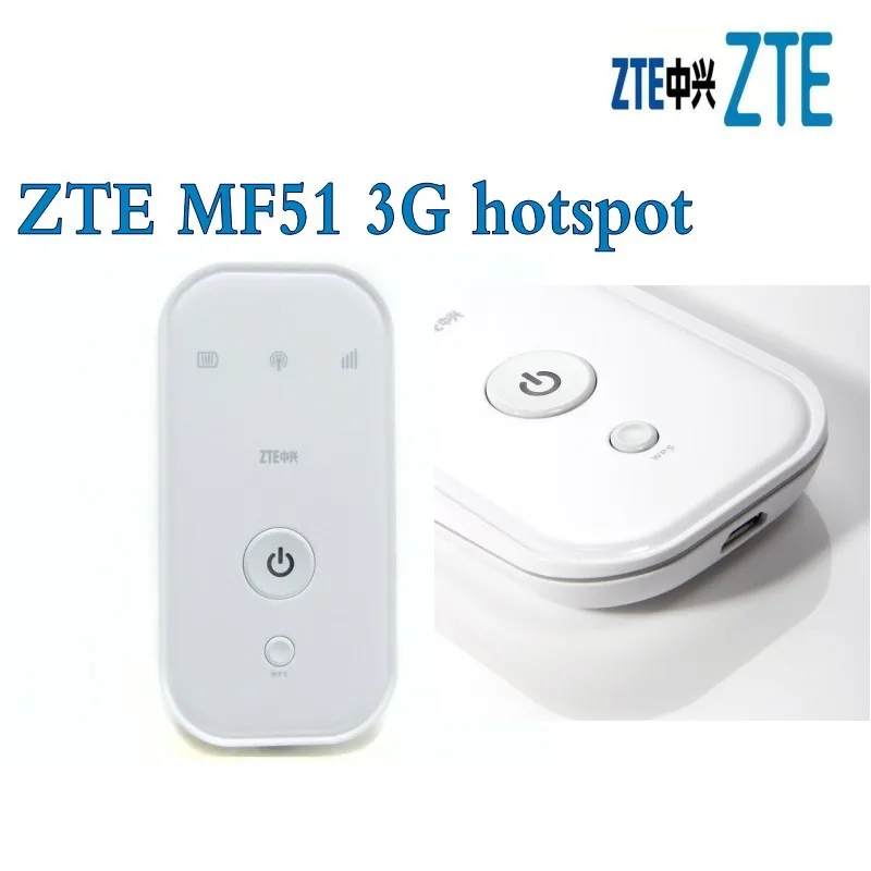 Лот из 10 шт. разблокированный zte MF51 HSPA 7,2 Мбит/с мобильный Карманный wifi-роутер