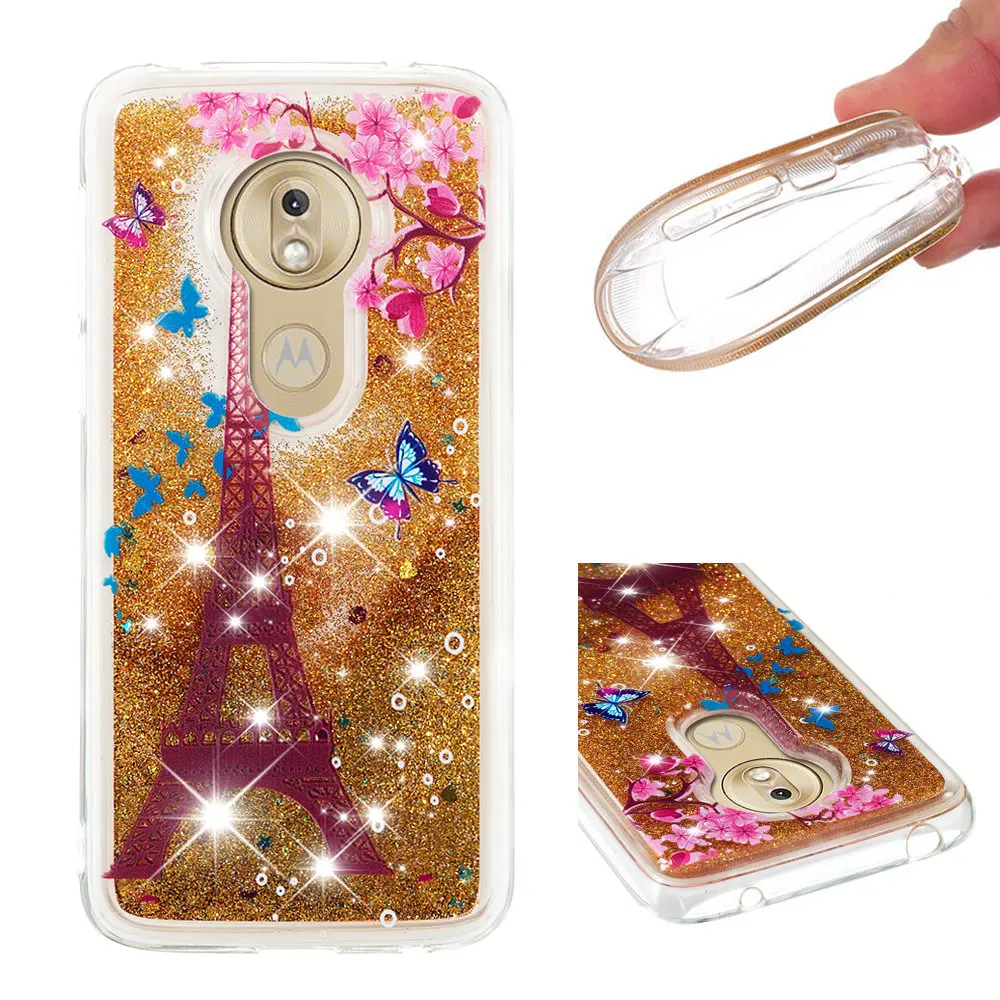 

Fashionable cartoon painting is suitable for Motorola G7 Play(The American) dynamic quicksand anti - falling mobile phone shell