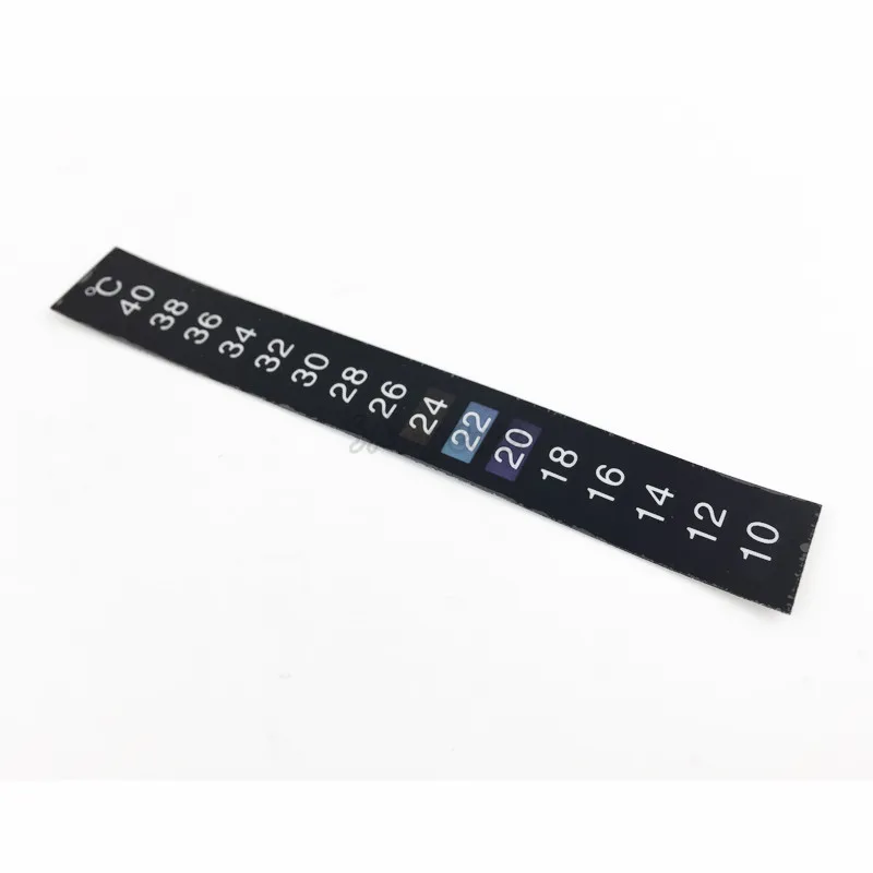 2pcslot Homebrew Sticker Thermometer 10 - 40 C degree, Fridge Kitchen Liquid Crystal Thermometer (2)