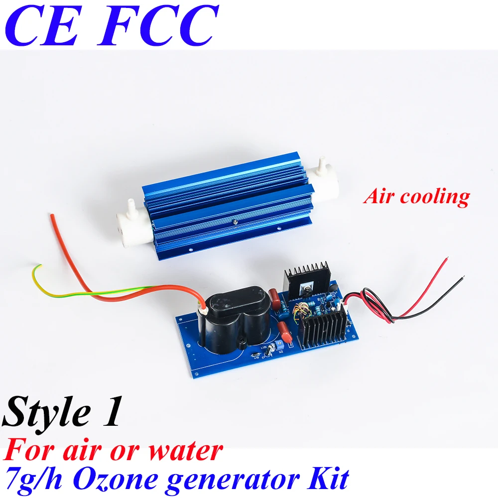 

Pinuslongaeva CE EMC LVD FCC 7g/h Quartz tube type ozone generator Kit ozone generator for blood therapy