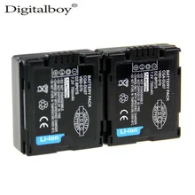 2 PCS CGA-DU07 CGA DU07 VBD-070 DZ-BP07S Caméscope Caméra Batterie Pour Panasonic CGA-DU06 CGA-DU07A DZ-BD70A DZ-BD70 BX35 BX37E
