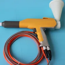 Тест порошково покрытый распылитель пистолет с приводом от несущих валов для экспериментов порошковое покрытие пулемет