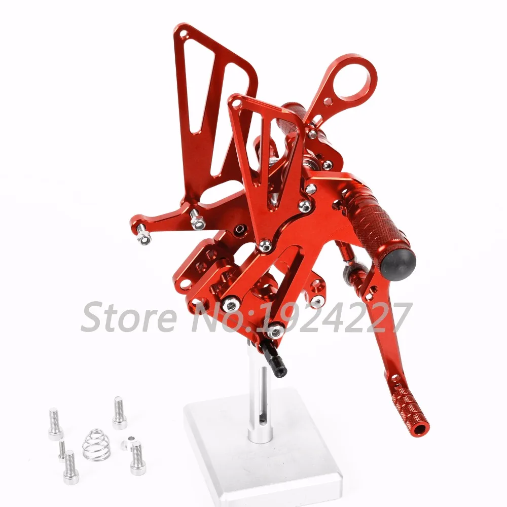 

8 Colors For BMW S1000RR 2012-2014 CNC Adjustable Rearsets Rear Set Motorcycle Footrest Moto Pedal Hot High-quality Foot Pegs