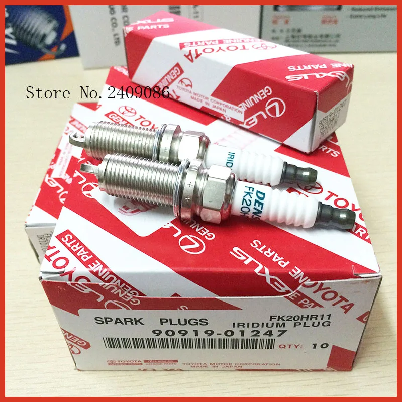 4pcs Denso Fk20hr11 90919 01247 For Lexus Es350 Rx350 For Toyota Rav4