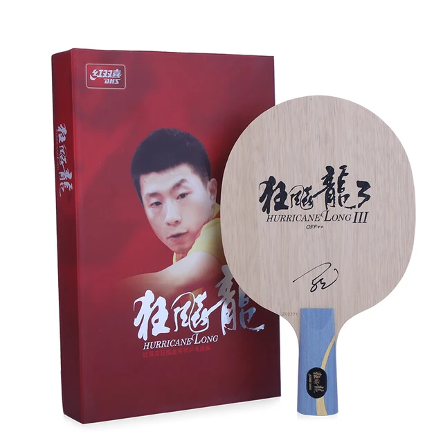 Cheap Original DHS Hurricane Long 3 Pure Wood Racket Table Tennis Blade Ping Pong Bat