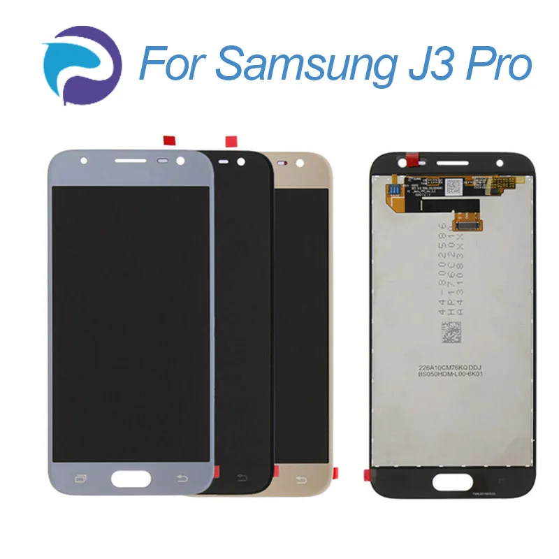 ЖК дисплей SAMSUNG J3 2017 сенсорный дигитайзер для Galaxy экран замены Pro J3110 LCD|Экраны