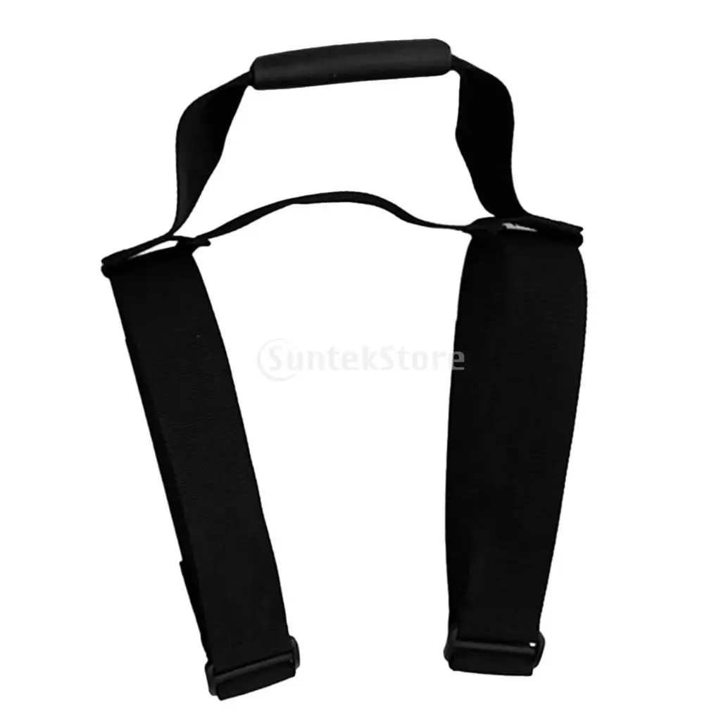 Heavy Duty Fully Adjustable Strong Webbing Scuba Diving Diver Tank Air Cylinder Bottle Carrying Strap with Comfortable Handle