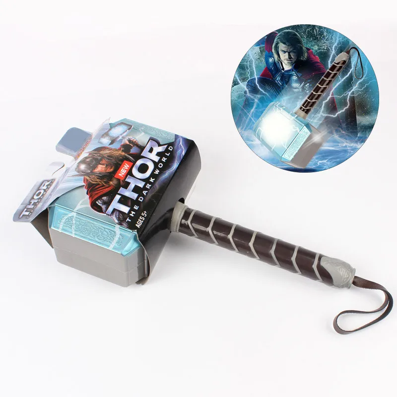 

1 Pcs 27cm Approx New Thor's Hammer Toys Thor Custome Thor Cosplay Hammer Great Gift Toys Model For Children