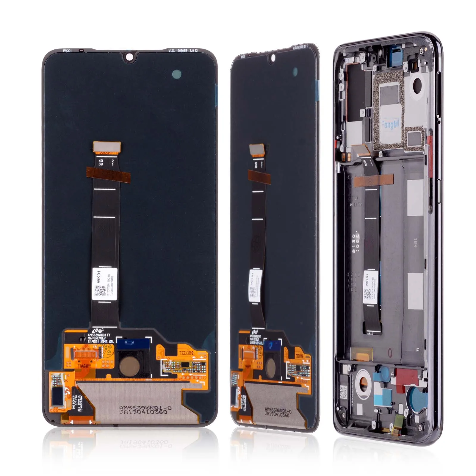 AMOLED Original LCD For XIAOMI Mi 9 LCD Display Touch Screen with Frame For XIAOMI Mi 9 SE LCD Disp