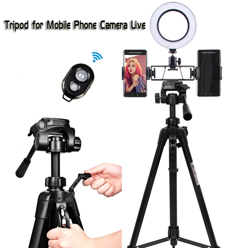 

Tripod for Mobile Phone Camera Live Support Multi-function Self Timer Video Photography Support Equipment Mini Large Flexible