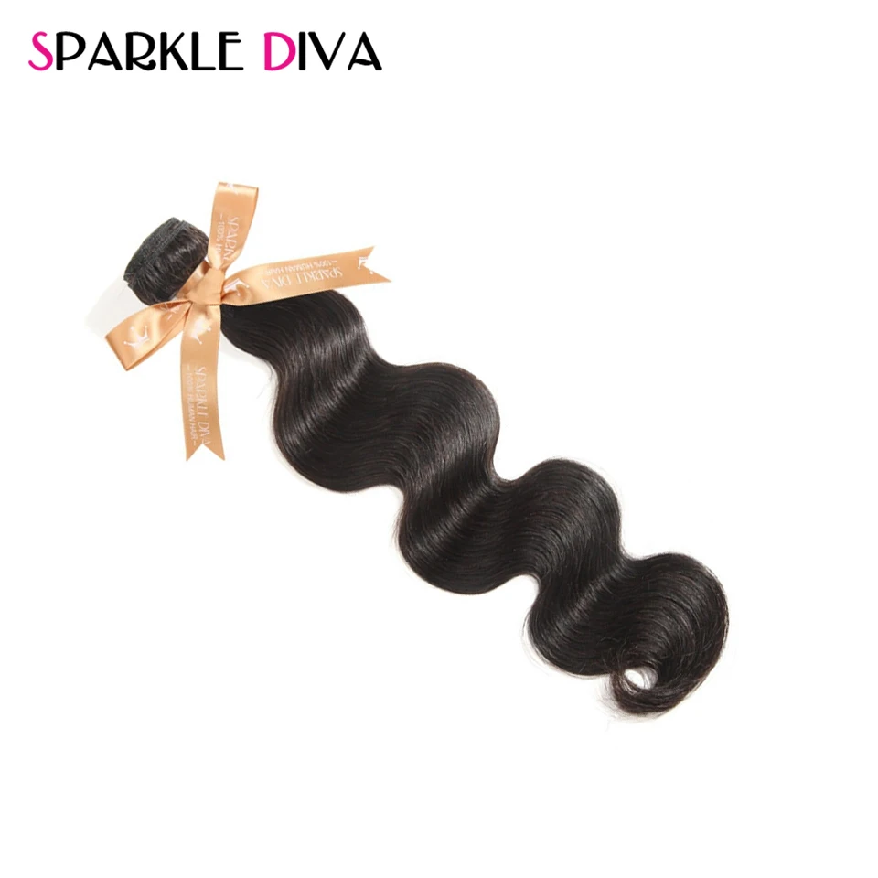 SPARKLE DIVA font b HAIR b font Body Wave Brazilian font b Hair b font