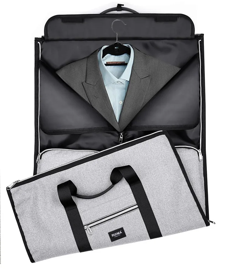 Складная сумка для костюма, водонепроницаемая оксфордская мужская дорожная сумка, ручная кладь, Большая складная деловая дорожная сумка для костюма