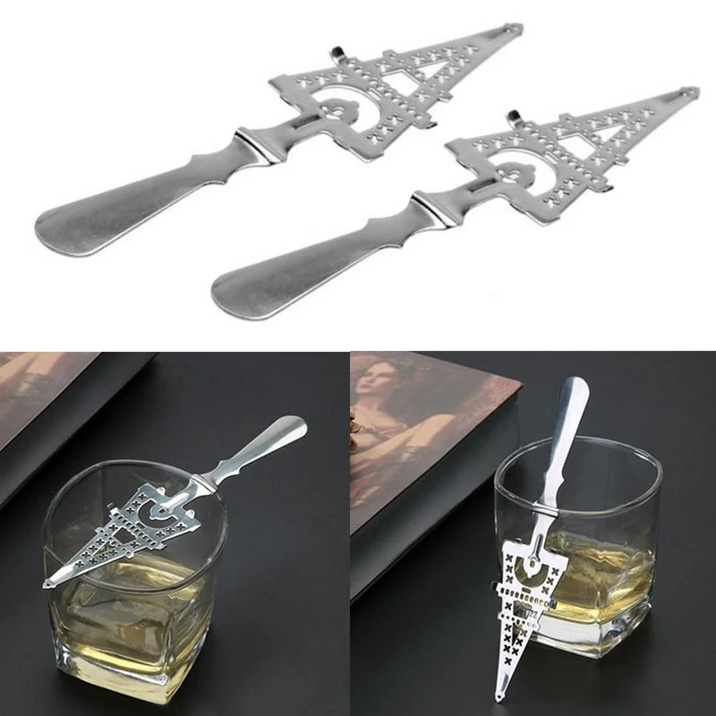 Stainless Steel Absinthe Spoon Cocktail Bar Utensils Bitter