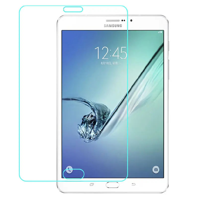 Сталь фильм Экран Стекло для samsung Galaxy Tab S2 8,0 SM-T710 T715 T719 2.5D 0,3 мм закаленное Стекло мембрана Защитная пленка + ручка