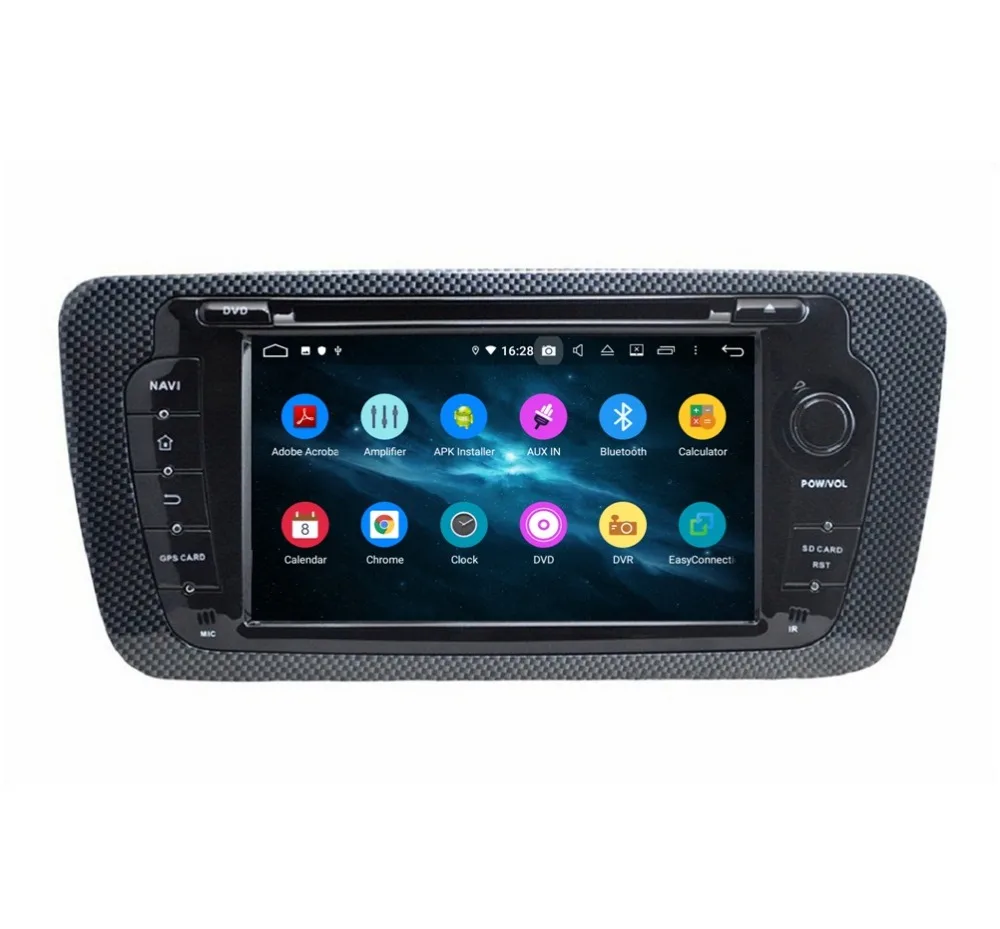 Perfect 4GB RAM Octa Core 2 din 7" Android 9.0 Car Radio DVD Player for Seat Ibiza 2009-2014 GPS WIFI Bluetooth 4.2 USB DVR Mirror-link 4