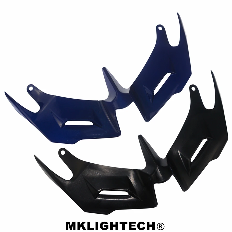 

MKLIGHTECH For YAMAHA YZF-R3 YZF-R25 2014-2019 Motorcycle Front Fairing Aerodynamic Winglets ABS Plastic Cover Protection Guards