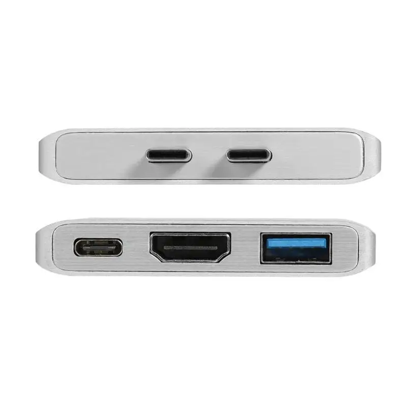 Adaptador Bluetooth Dual type C на 4 K HDMI USB 3,0 PD 3 в 1 сплиттер адаптер Bluetooth Recever для ноутбука MacBook Pro