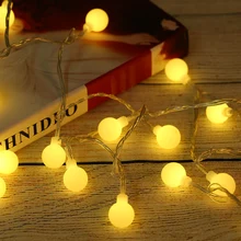 13 м/42,7 футов светодиодный гирлянда, водонепроницаемая гирлянда, открытый для нового года/рождества/Святого Валентина, свадебные украшения