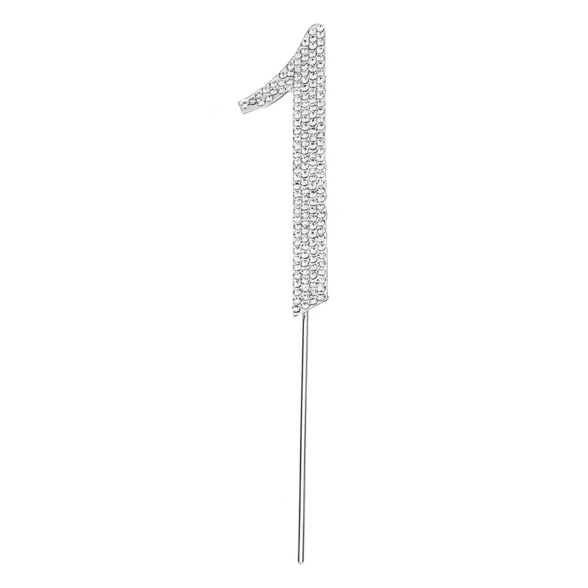 1 Rhinestone Cake Topper Cake Top Flag Decoration for Baby Shower Birthday Party Wedding Supplies - Цвет: 1