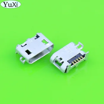 

YuXi 10pcs/lot Micro USB Charging Port Connector socket power plug dock for Huawei G710 A199 G610 G750 G730 G700 P6