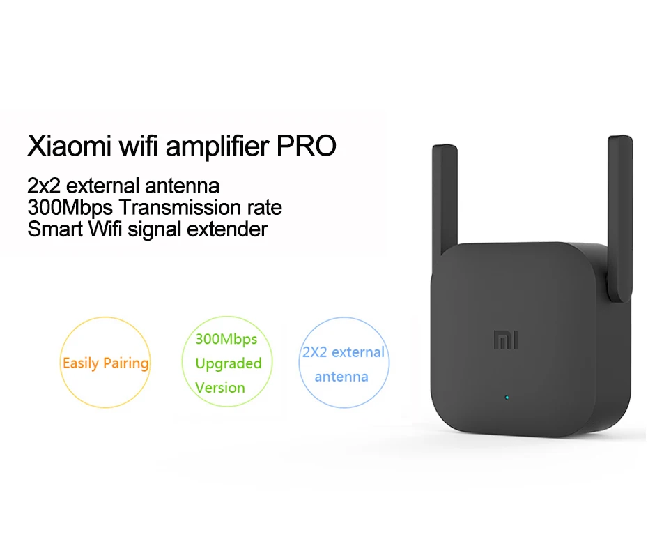 elecfan 2.4GHz Wireless Network Signal Amplifier AP Mode WiFi Coverage Extended to Smart Home Device WiFi Booster White Long Range Extender for WiFi Router