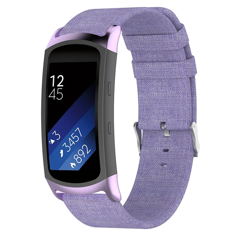 Сменный ремешок для наручных часов из парусины Samsung Gear Fit 2 Pro R360 R350 R365