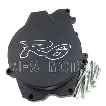 

Motorcycle Part left side Engine Stator cover For Yamaha YZF R6 2003 2004 2005 2006 YZF-R6S 2006 Black