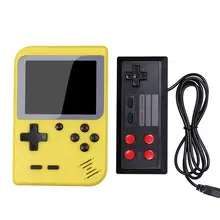 Портативная портативная игровая консоль 8 бит 2,8 дюймов цветной ЖК-экран Встроенный 400 игровой детский игровой плеер D25