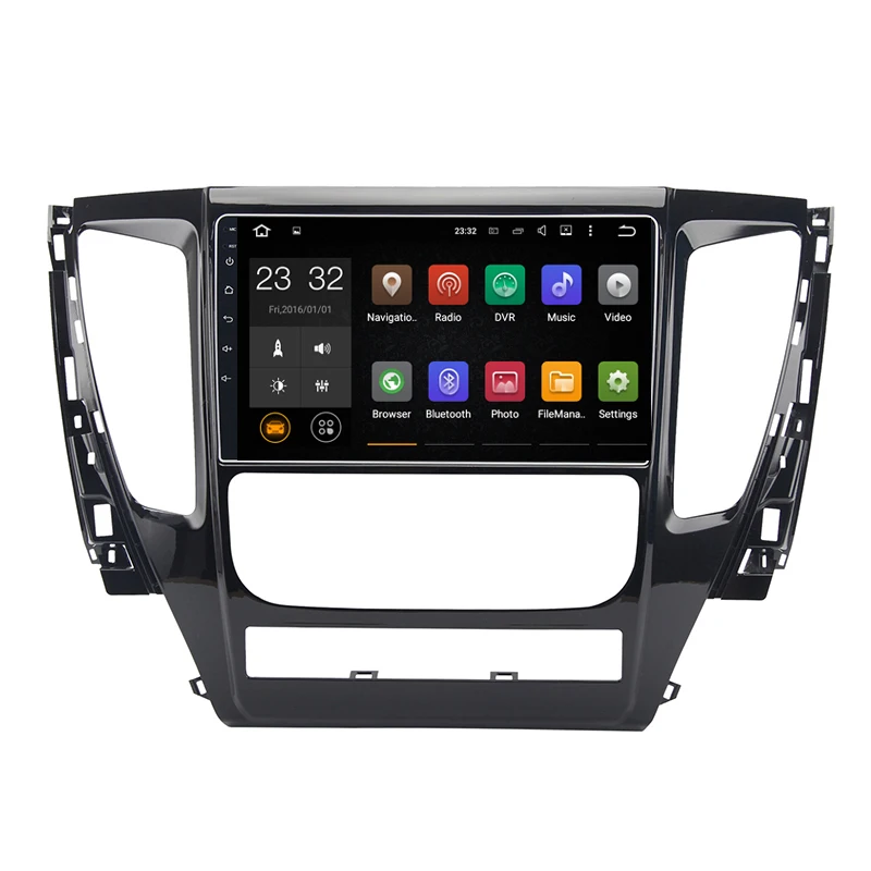 9 inch  Android 8.0 6.0 7.1 Car DVD Player GPS for MITSUBISHI PAJERO 2016- octa 8 core 4g ram 32g RADIO navigation deckless atv gps