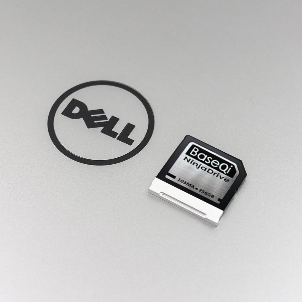 BaseQi NinjaDrive Aluminum 512GB High-speed Expansion Memory Card SD Card For Dell XPS 13-inch BaseQi NinjaDrive Aluminum 512GB High-speed Expansion Memory Card SD Card For Dell XPS 13-inch