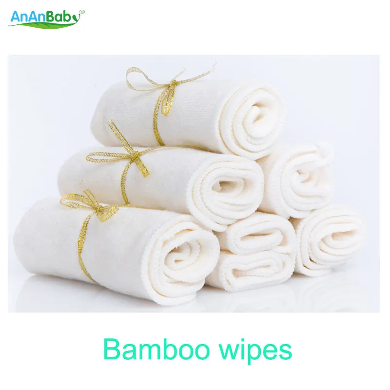 100% bamboo wipes clearance towel washable reusable baby wipes breathable super absorption