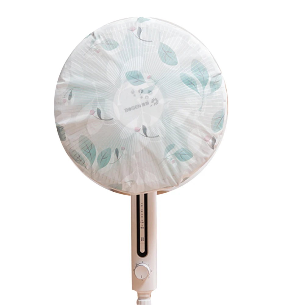 

45CM Decorative Printing For Table Heater Washable Bedroom Sunscreen Reusable PEVA Clean Dust Cover Folding Electric Fan