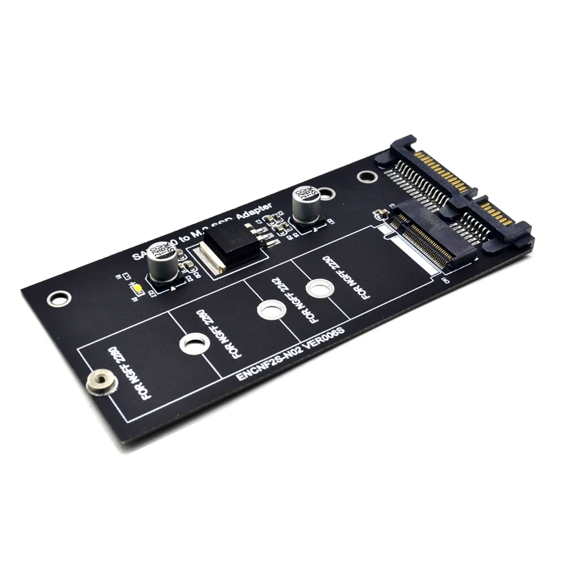 H1111Z Add On Card NGFF M.2 Adapter M2 SATA3 Raiser M.2 to SATA Adapter SSD M2 to SATA Expansion Card B Key Suppor 30/42/60/80mm