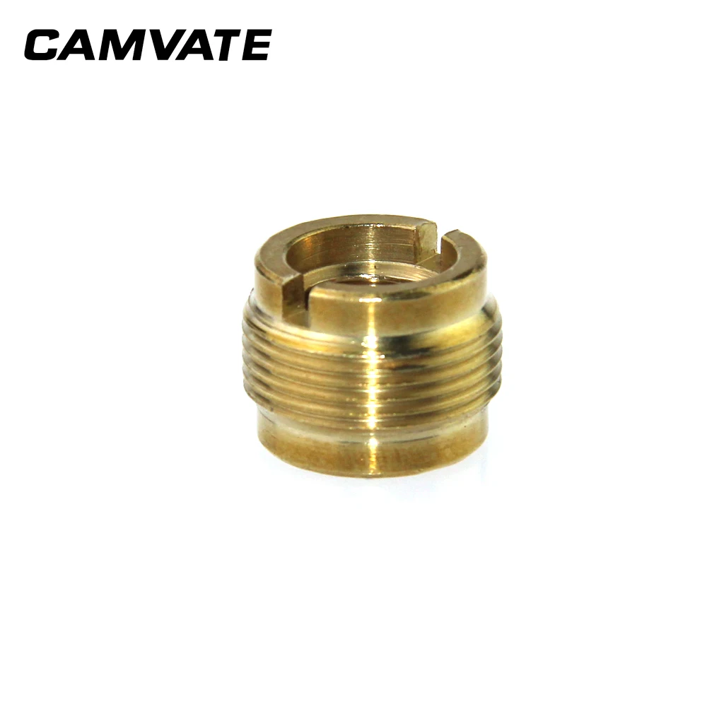 

CAMVATE 3/8" Female To 5/8" Male Threaded Screw Adapter For Mic Micphone Stand C0965