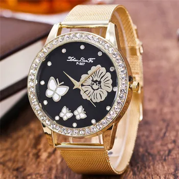 

2017 clock digital watch girl buckle watches women round children watch spiderman clocks Y1218*