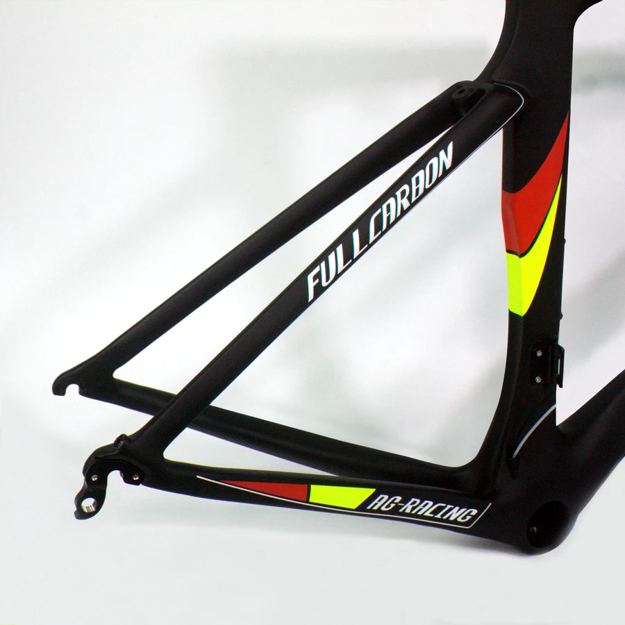 Perfect 2017 Carbon Road Frame Road Bike Aero Road Frame 700c Wheels Di2 Mechanical Both Toray T1000 UD Six size Matte PF30 3