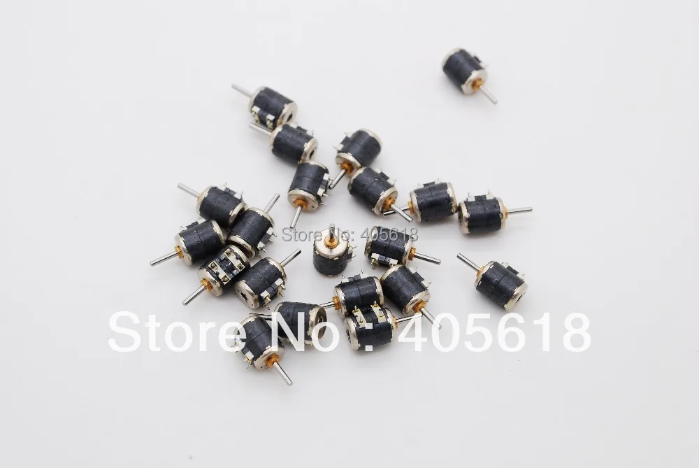 

10PCS 4 Wire 2 Phase Mimi stepper motor for Canon micro stepping motor D6mm