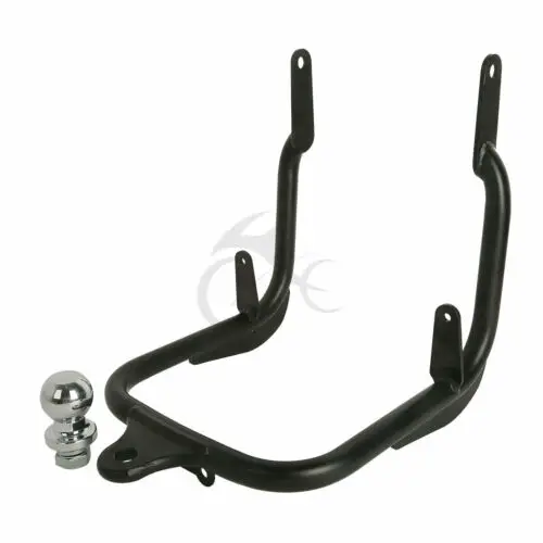 Black Мотоцикл Bummer Прицеп Сцепка для Harley Touring FLHX FLTRX Road King Street Glide - Цвет: Black