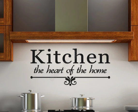 Cheap New Design Kitchen The Heart Of The Home Quotes Decal for Kitchen Dining Room Removable Vinyl Art Stickers B242 Cheap New Design Kitchen The Heart Of The Home Quotes Decal for Kitchen Dining Room Removable Vinyl Art Stickers B242