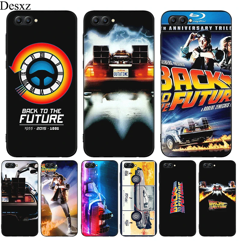 Silicone Phone Case For Honor Note 6A 7A 7C 7X 8 8X 9 10 Lite Pro Back To The Future Boy | Мобильные телефоны и