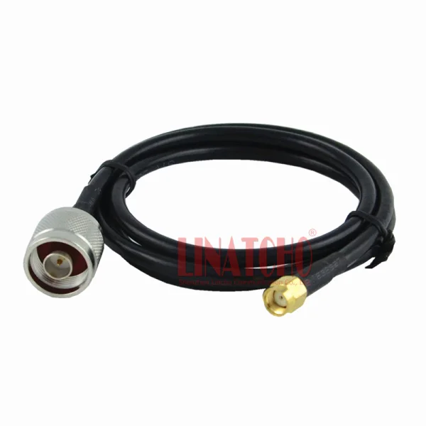 RG58 1M N-J-RP-SMA-J 1