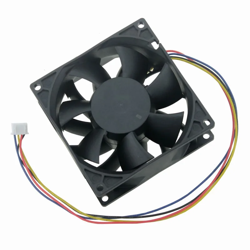 Gdstime 2 Pieces DC 24V Brushless Computer Cooling Fan 9cm 9238 PC Case