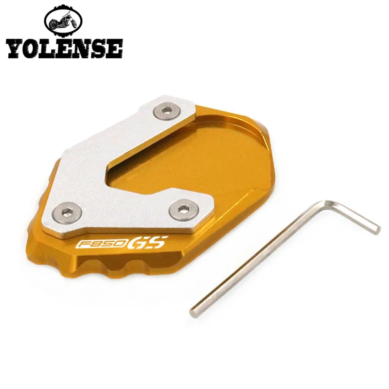 

For BMW F850GS F850 GS F 850 GS 2018 2019 Motorcycle CNC Kickstand Foot Side Stand Extension Pad Support Plate Enlarge Stand
