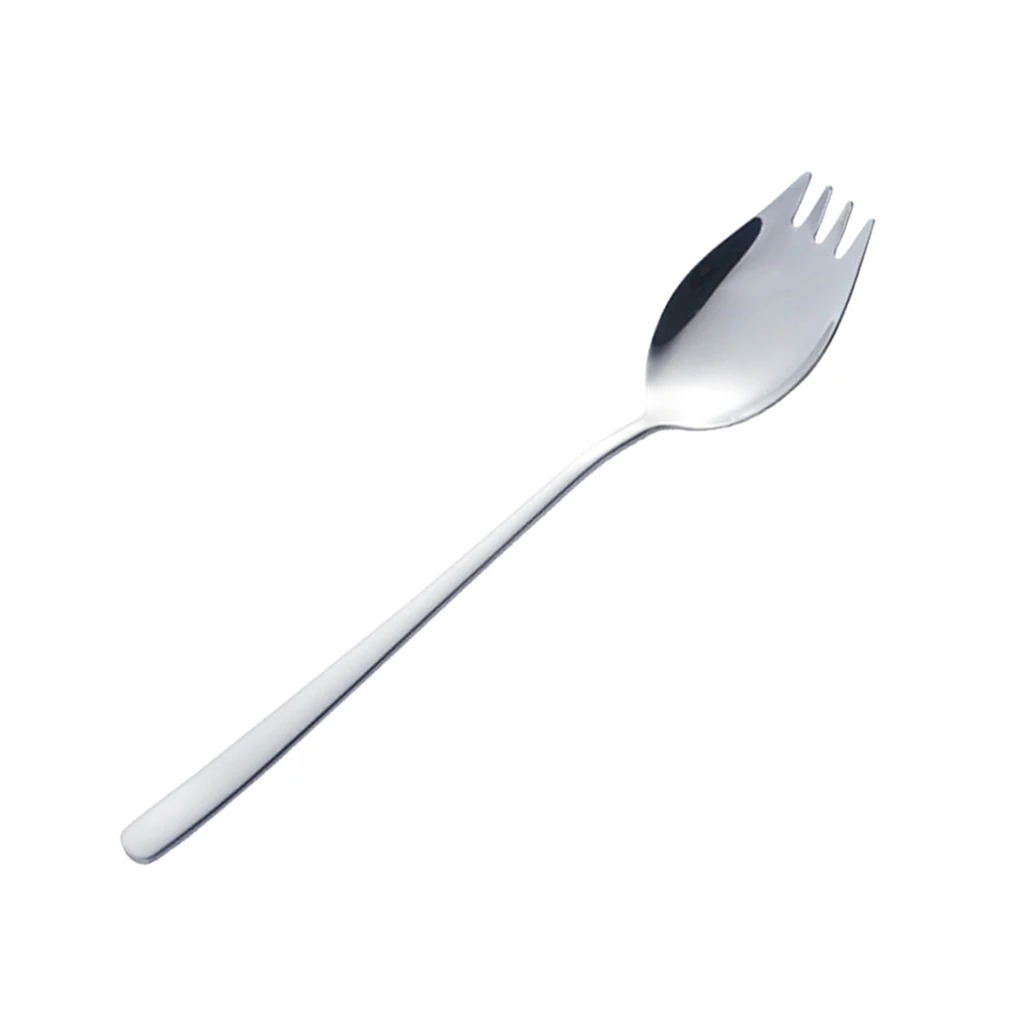Camping Hiking Travel Utensil Spork Travel Gadget Spoon Cutlery Stainless Steel Flatware
