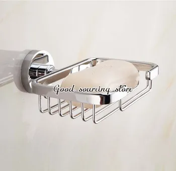 

wall mounted brass soap dish basket 12.5*9*3cm