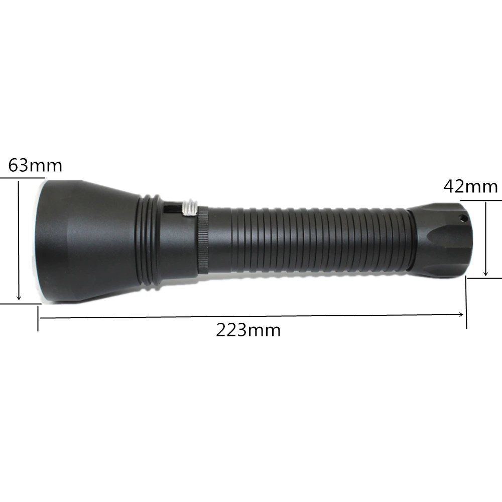  Waterproof Scuba Diving flashlight powerful XHP70 4200LM XHP50 2600LM LED underwater flash light di - 32804297161