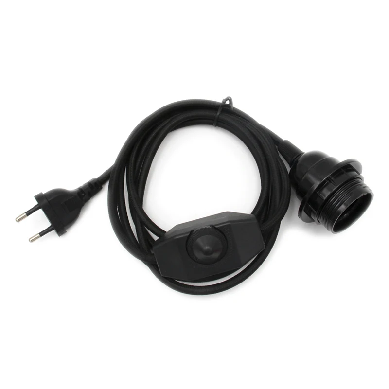 Lamp Holder Power Cord with Dimmer Switch
