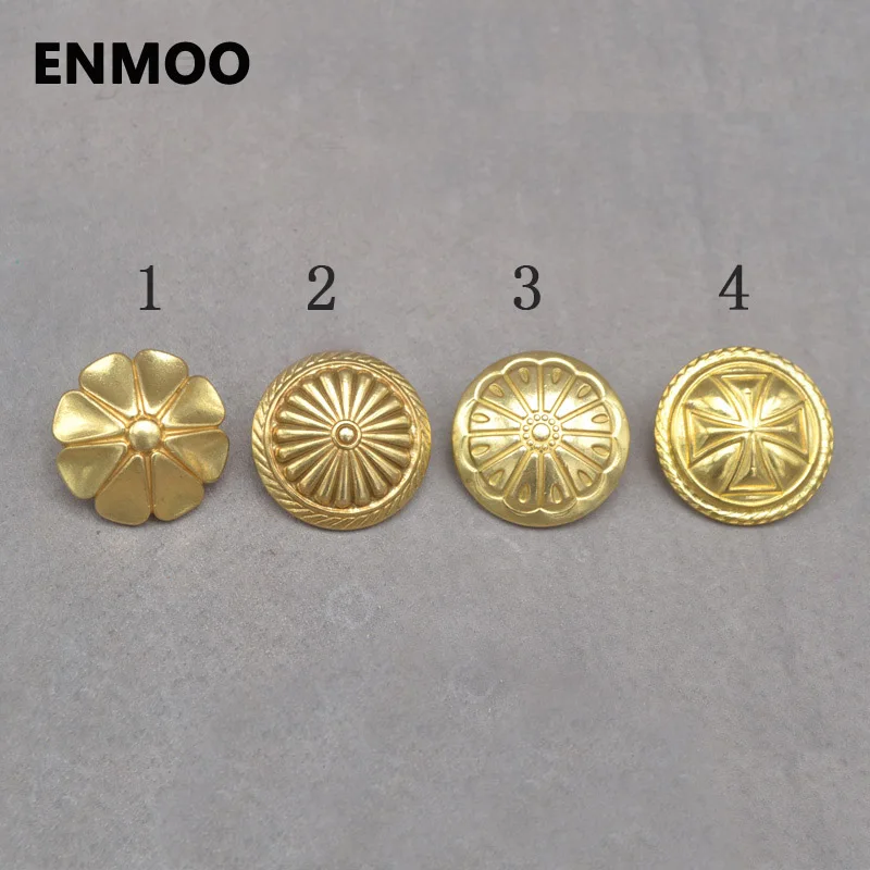 

Wholesale DIY Copper Metal Accessories Gold Screw Rivet High Quality GRT-4