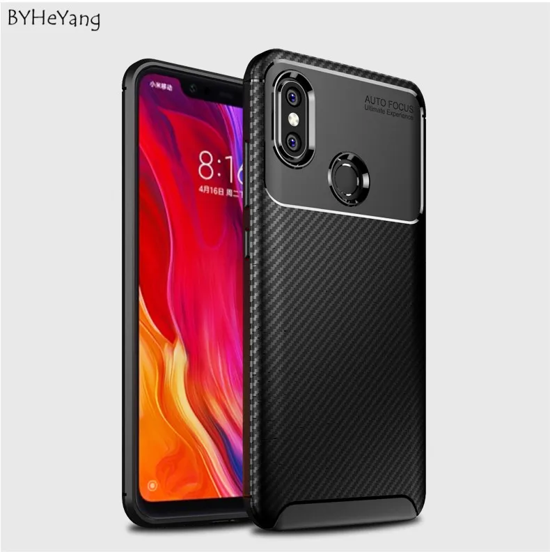 Для Xiaomi Mi 8 чехол для MI 9T из углеродного волокна противоударный mi8 Мягкий