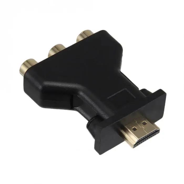 Горячая HDMI в 3 RCA видео аудио конвертер головка AV адаптер Женская головка 5ft/1,5 m